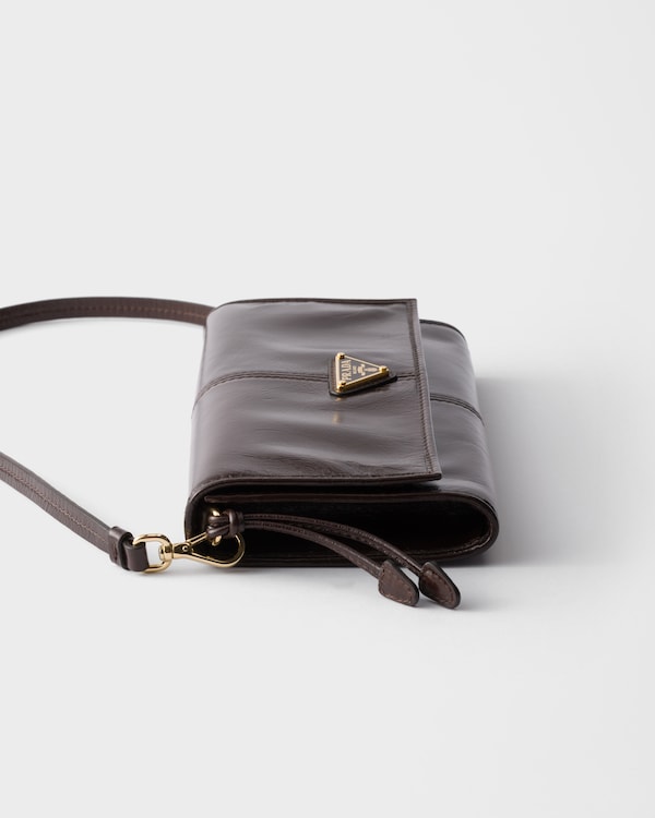 Leather wallet with shoulder strap Leather wallet with shoulder strap