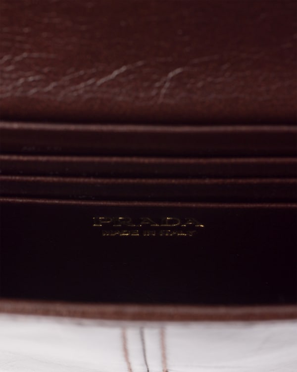 Leather wallet with shoulder strap Leather wallet with shoulder strap