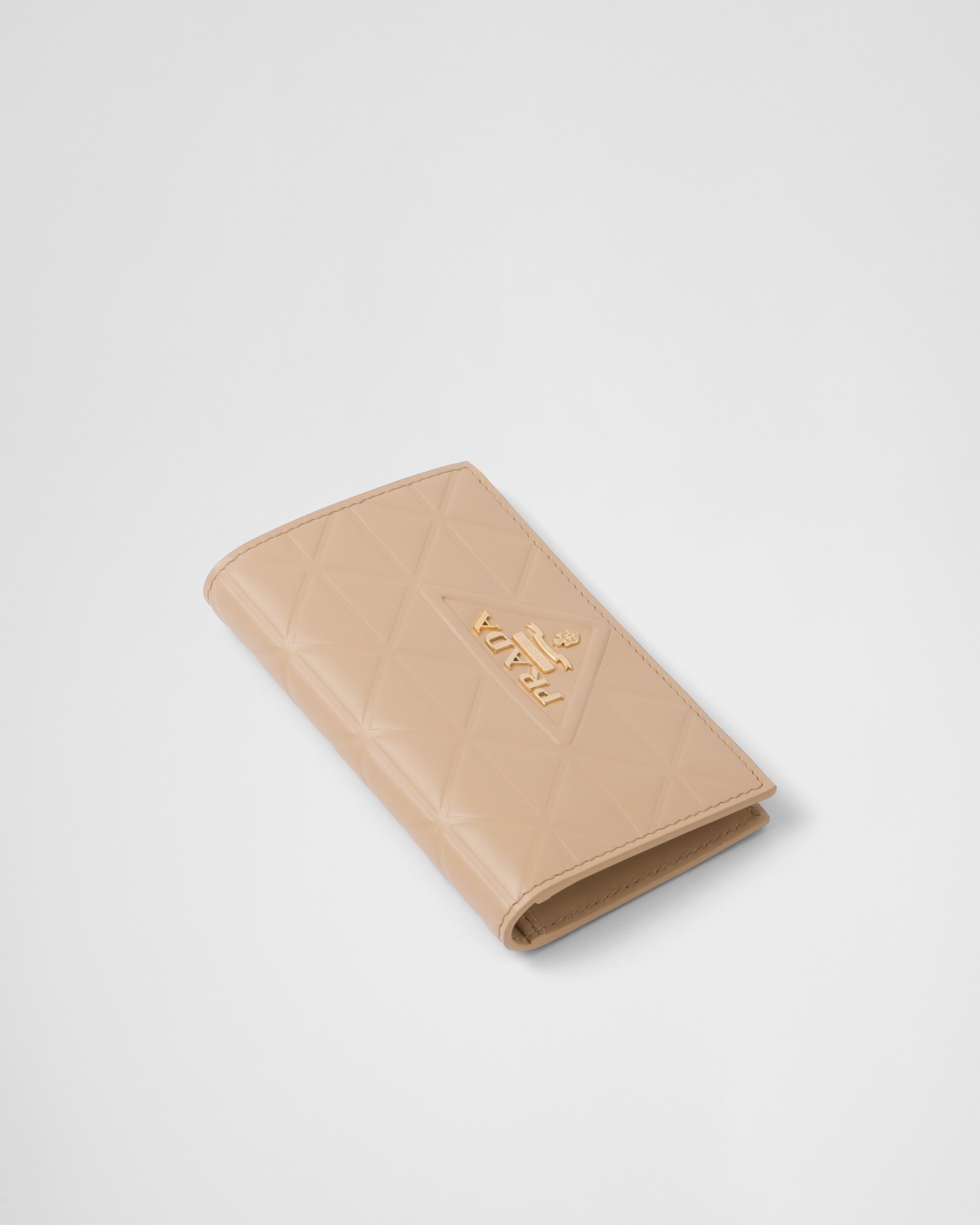 Prada wallet beige sale