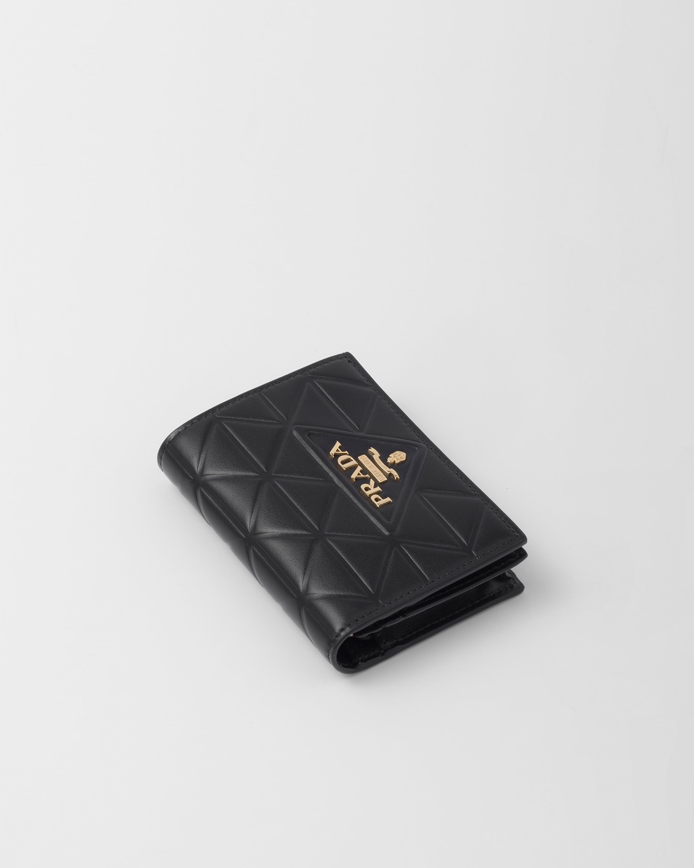 Black Small leather wallet | Prada Black Small leather wallet | Prada