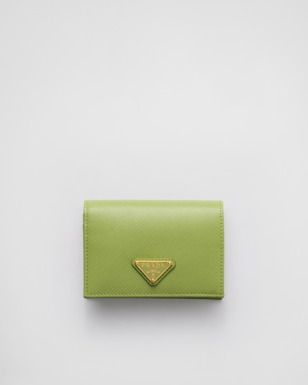 【PRADA】LEATHER WALLET Prada Brushed leather wallet available on SUGAR - 133860