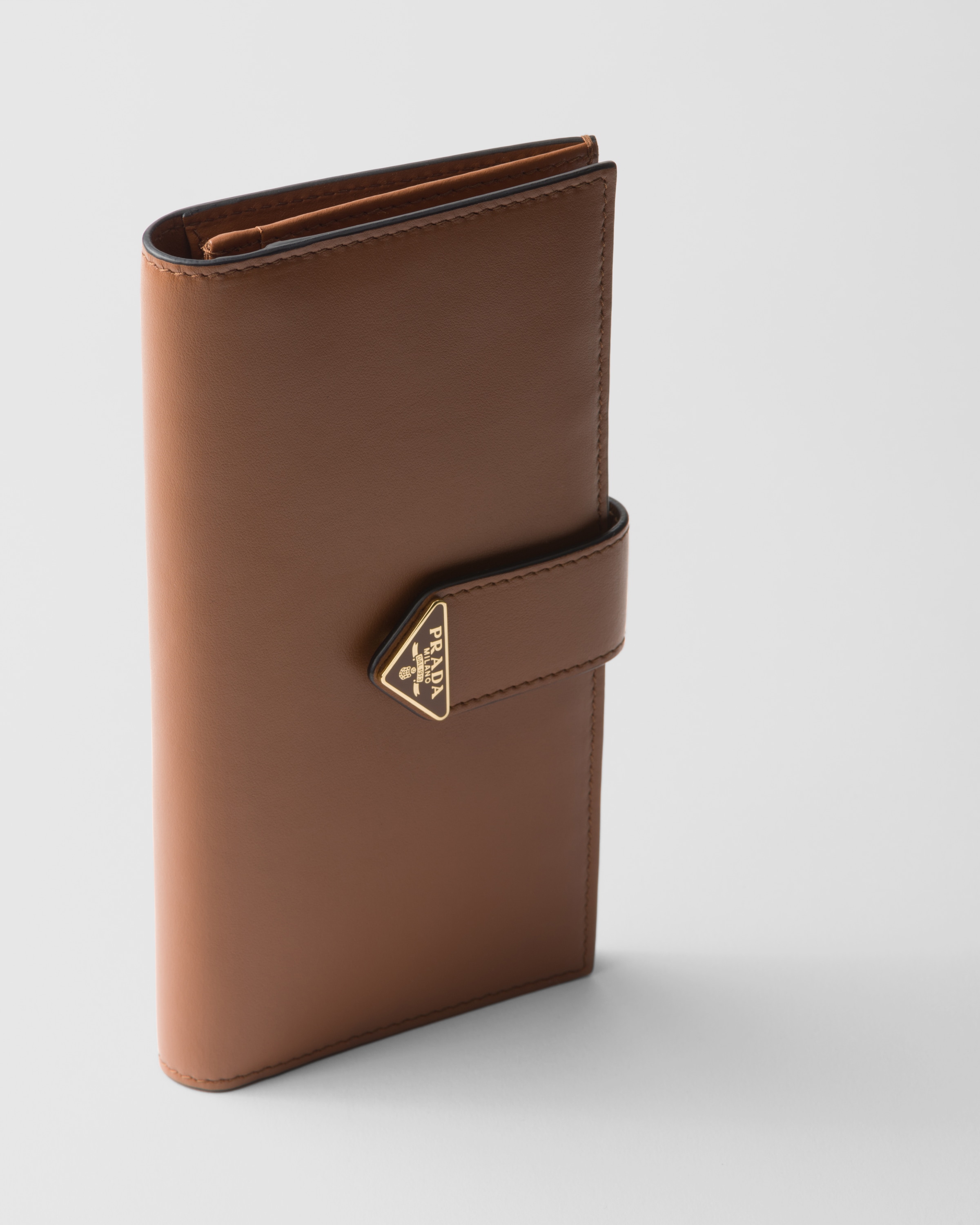 Prada checkbook wallet clearance