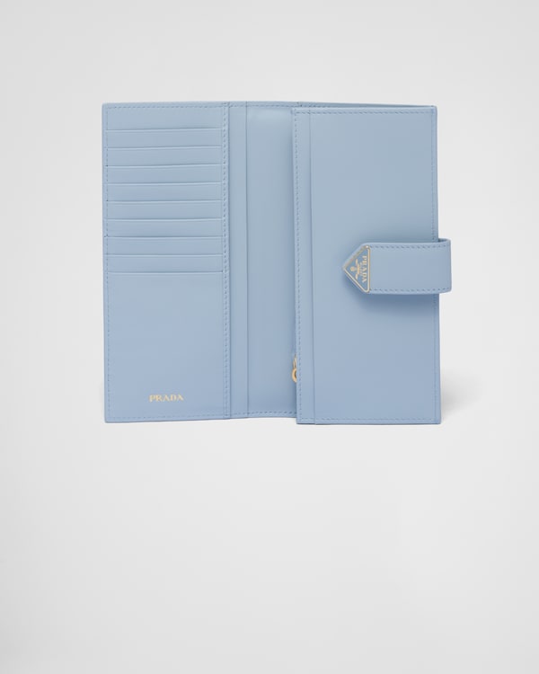 Large Saffiano and smooth leather wallet Large Saffiano and smooth leather wallet