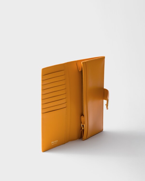 Large Saffiano and smooth leather wallet Large Saffiano and smooth leather wallet