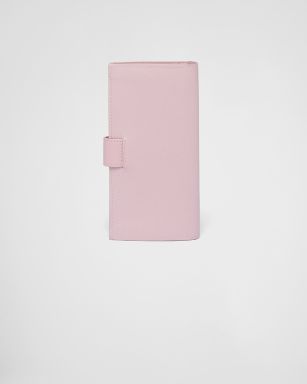Large Saffiano and smooth leather wallet Large Saffiano and smooth leather wallet