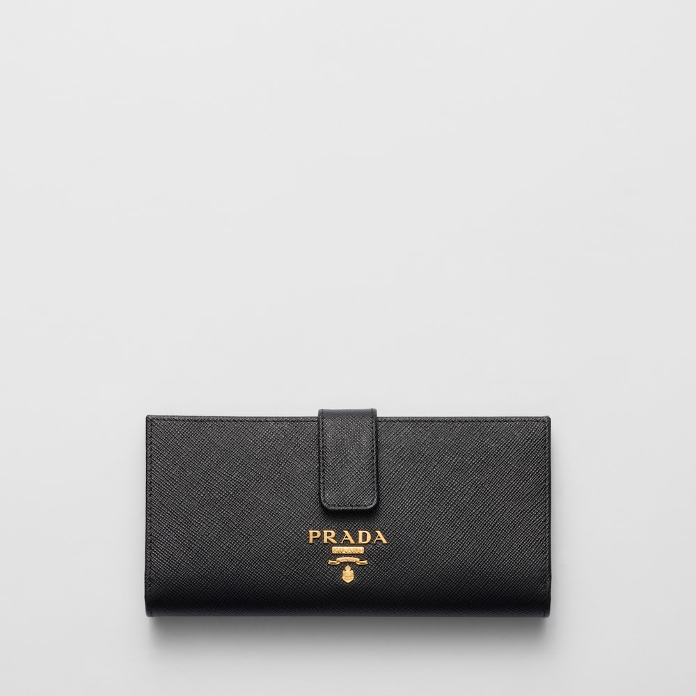 Prada Saffiano皮革長錢包 1