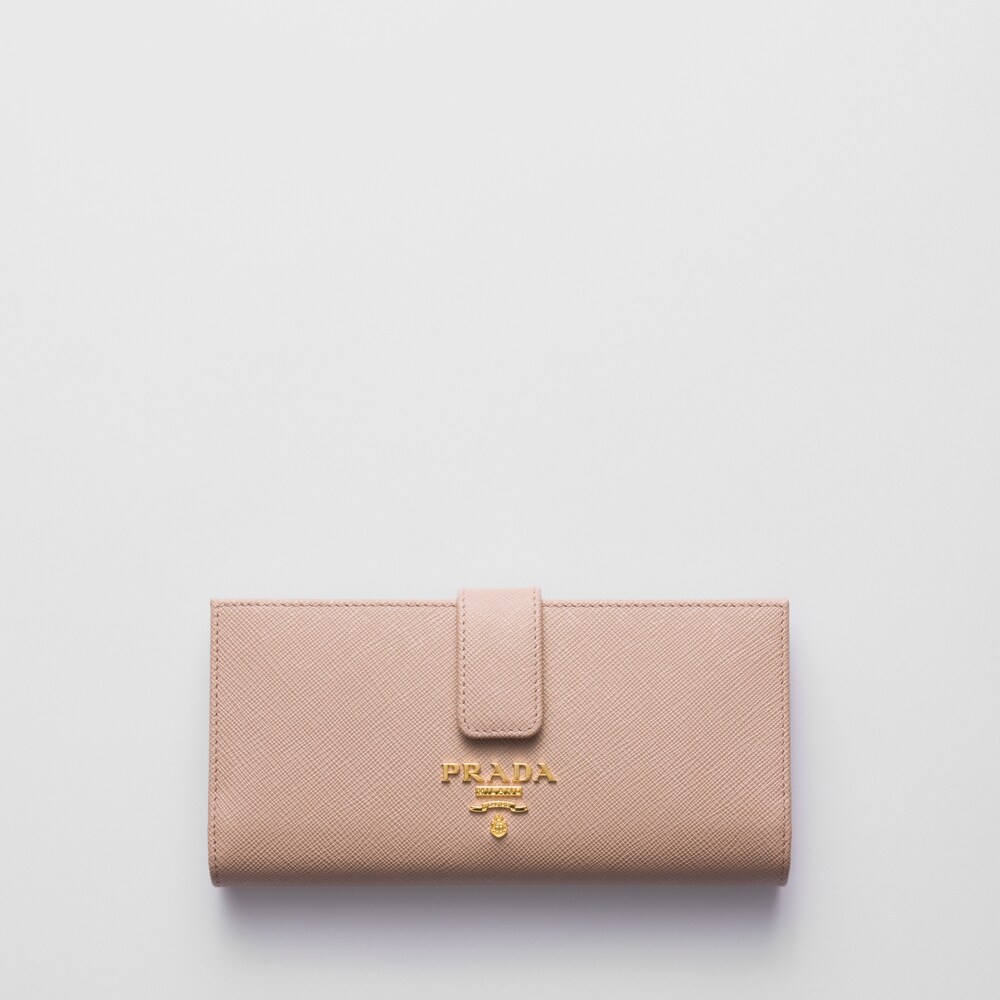 Prada Saffiano皮革長錢包 1