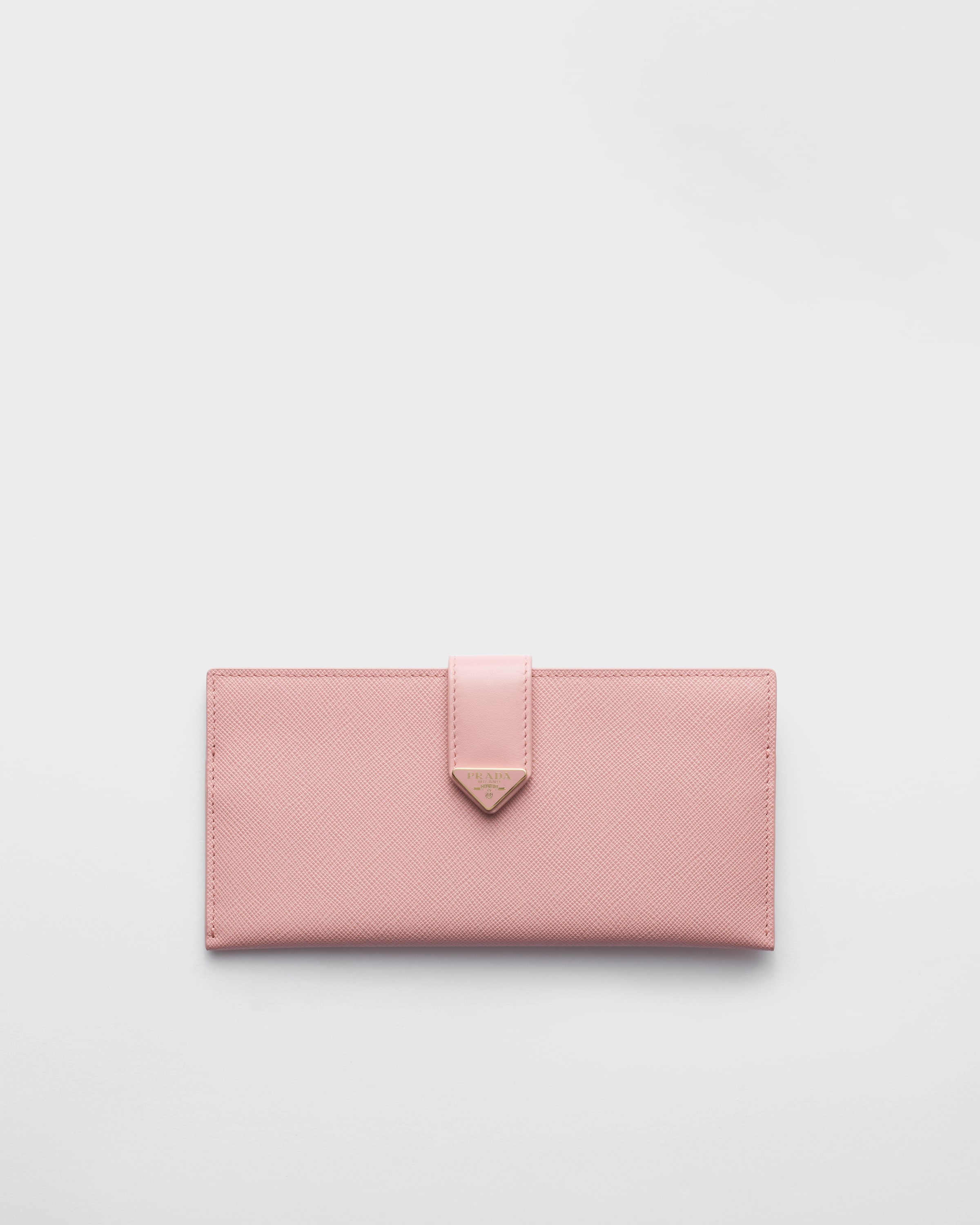 ペールピンク サフィアーノタブ 財布 | PRADA