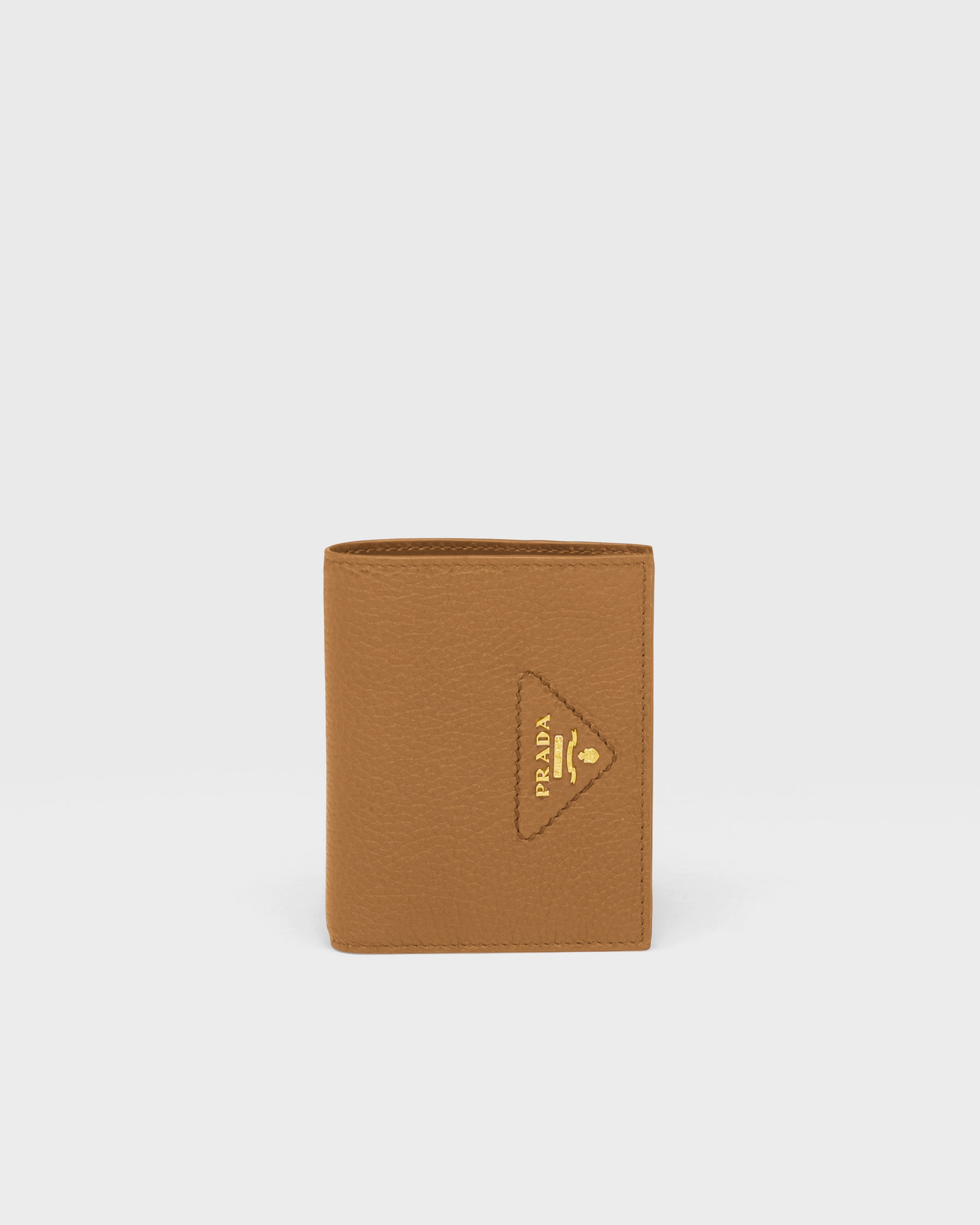 Prada Cartera Pequeña De Piel, Mujer, Caramelo