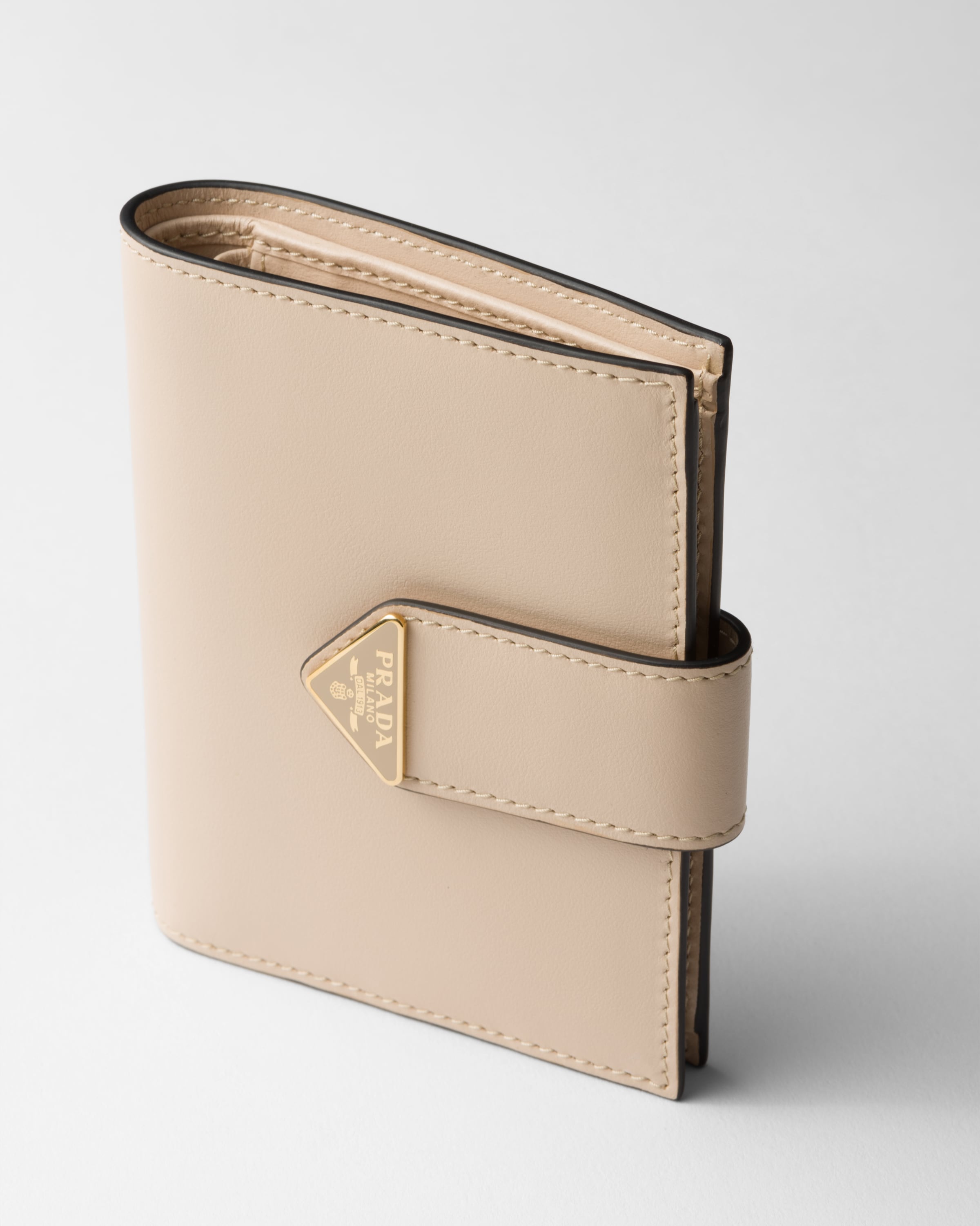 ベージュ シティカーフタブ 財布 | PRADA