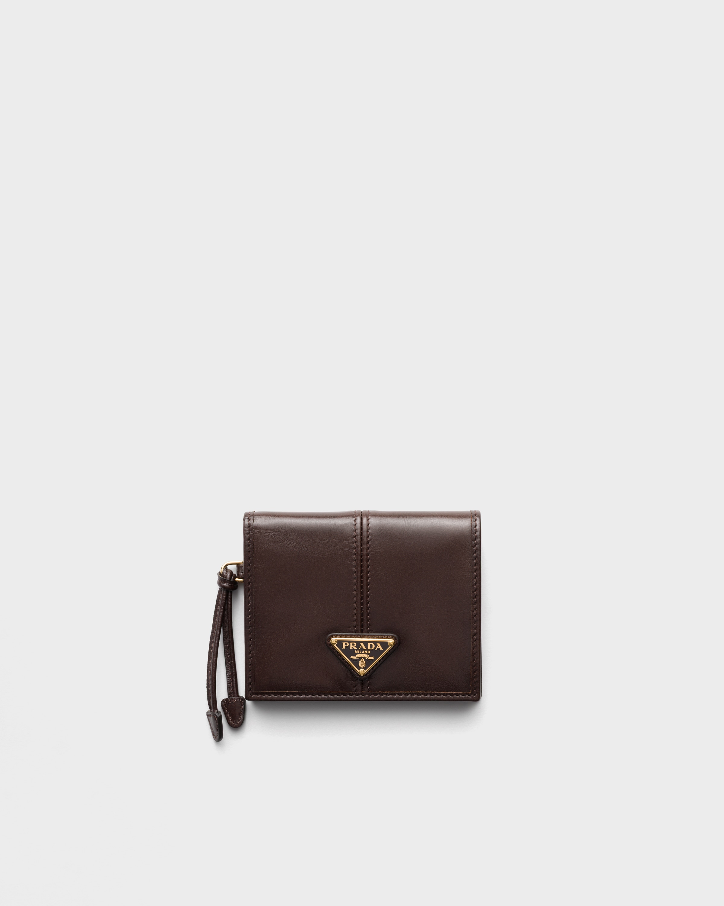 PRADA HANDOBAG 三角プレート レザー A4可ブラウン プラダ PRADA ハンドバッグ レディース SOFTY ブラウン 1BA364 V OOO