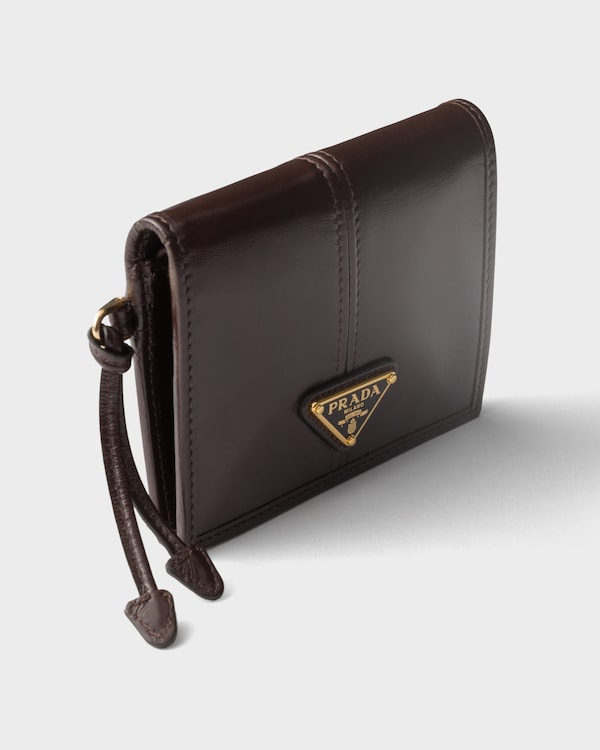 Small leather wallet - Dark Brown Small leather wallet - Dark Brown