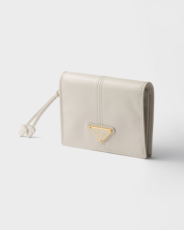 Small leather wallet - White Small leather wallet - White