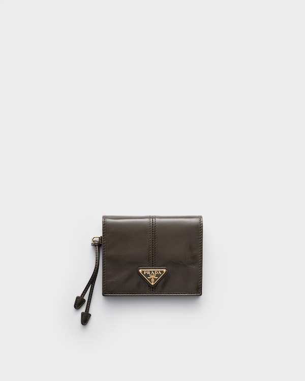 Small leather wallet - Forest Small leather wallet - Forest