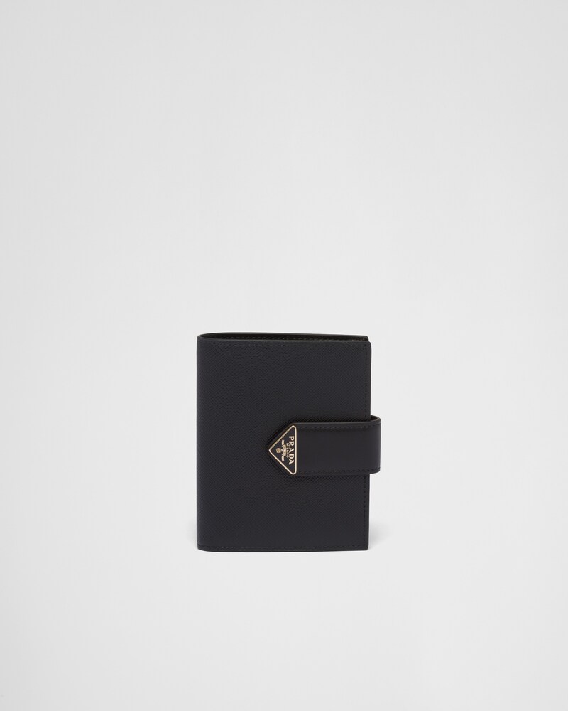 Designer Women's Saffiano Wallets & Card Holders | PRADA