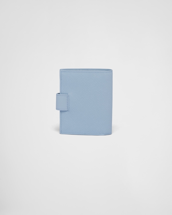 Kleine Geldbörse aus Saffiano und Leder Kleine Geldbörse aus Saffiano und Leder