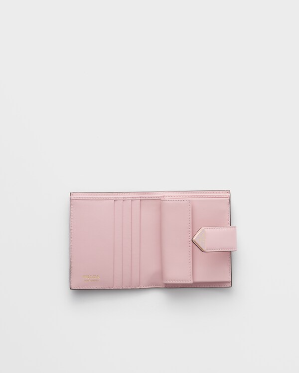 사피아노 및 가죽 반지갑 사피아노 및 가죽 반지갑