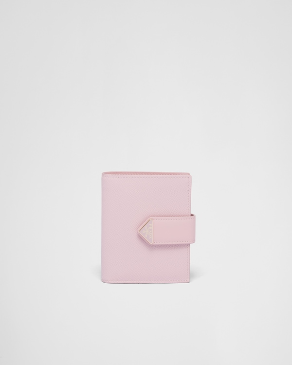 Kleine Geldbörse aus Saffiano und Leder Kleine Geldbörse aus Saffiano und Leder