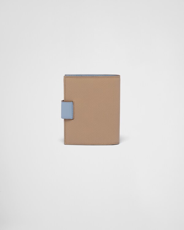 사피아노 및 가죽 반지갑 사피아노 및 가죽 반지갑