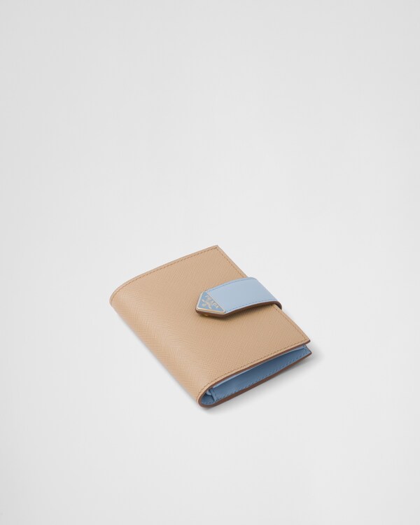 사피아노 및 가죽 반지갑 사피아노 및 가죽 반지갑