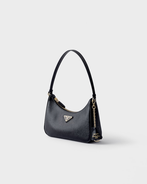 Mini borsa Prada Re-Edition 2005 in Saffiano - Nero Mini borsa Prada Re-Edition 2005 in Saffiano - Nero