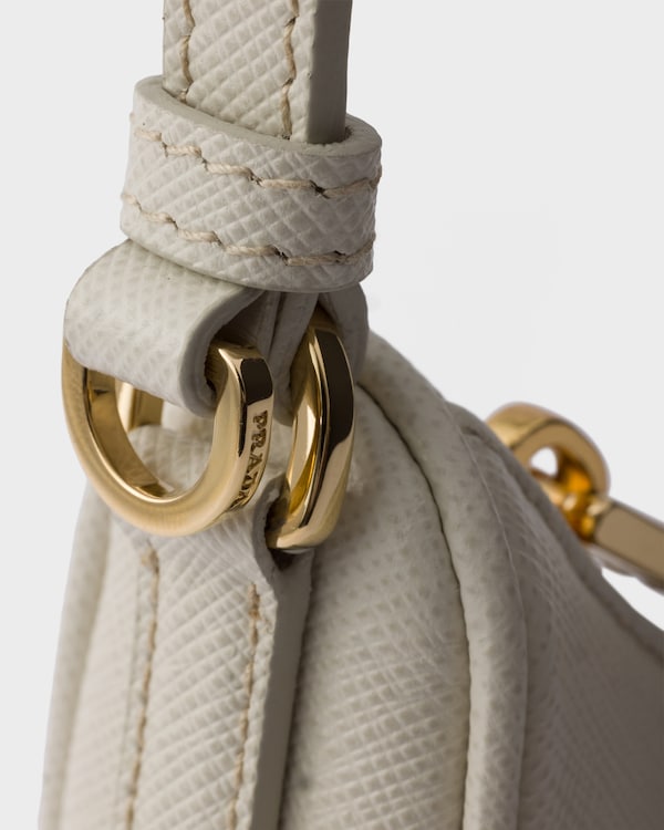 Mini borsa Prada Re-Edition 2005 in Saffiano - Talco Mini borsa Prada Re-Edition 2005 in Saffiano - Talco