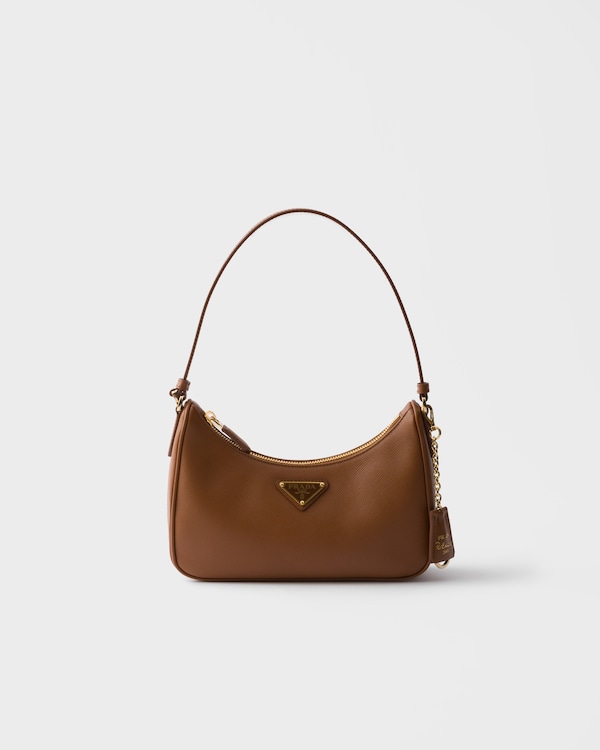 Mini borsa Prada Re-Edition 2005 in Saffiano - Cognac Mini borsa Prada Re-Edition 2005 in Saffiano - Cognac