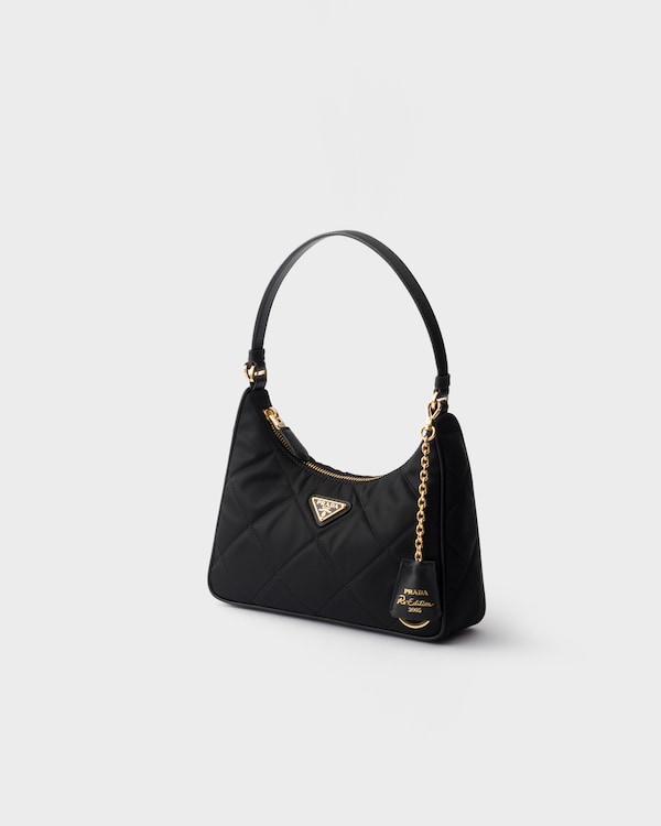 Prada Re-Edition 2005 Re-Nylon quilted mini-bag - Black Prada Re-Edition 2005 Re-Nylon quilted mini-bag - Black