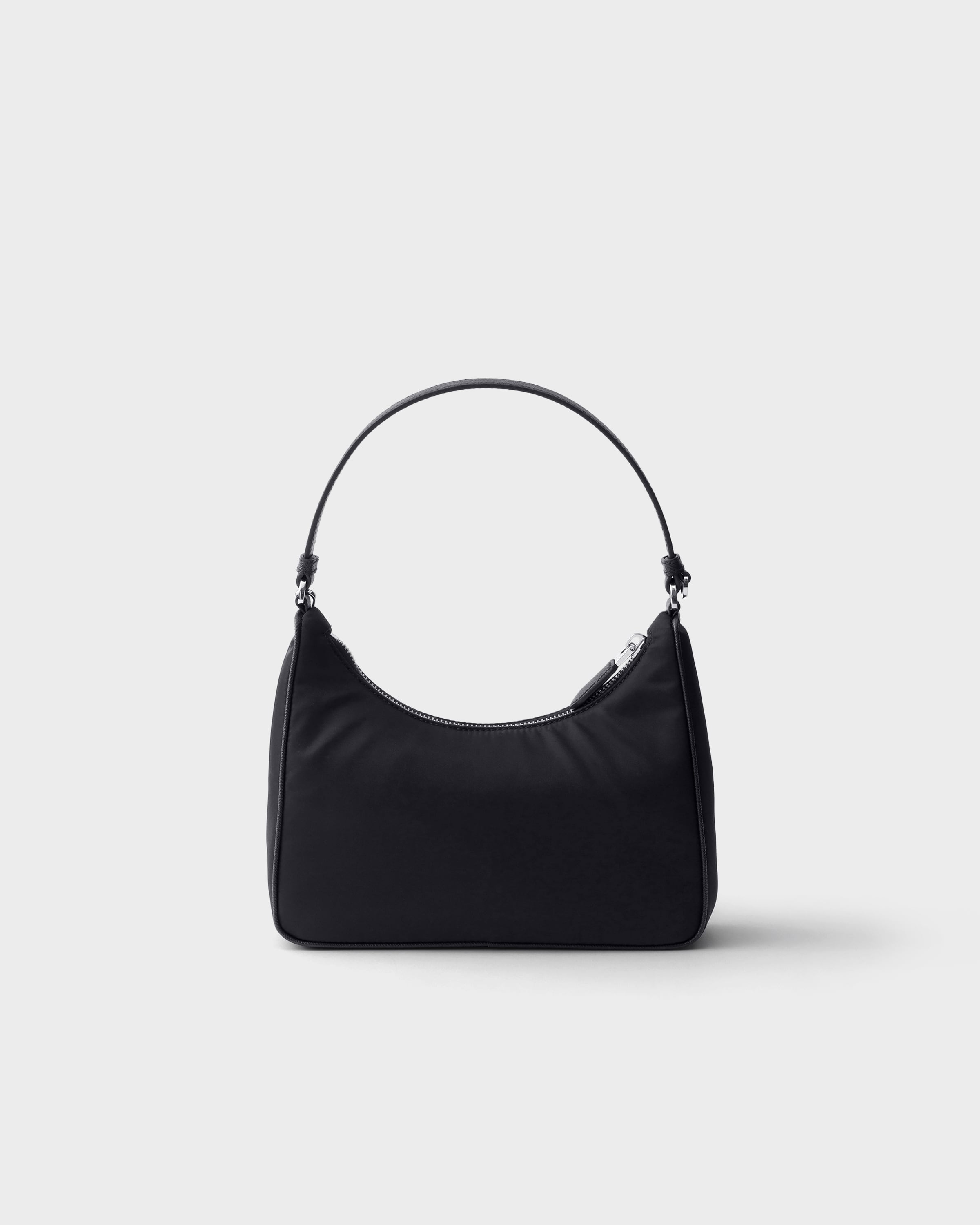 Black Prada Re-Edition 2005 Re-Nylon and Saffiano mini bag | PRADA