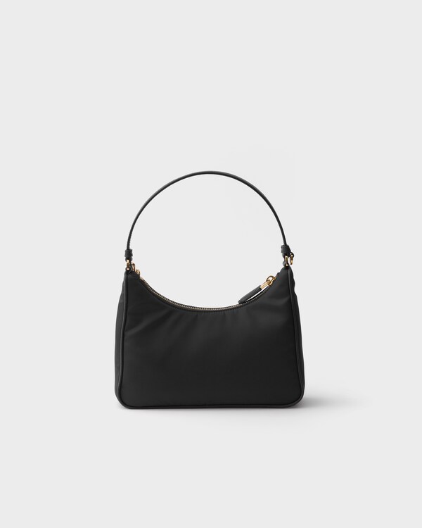 Prada Re-Edition 2005 Re-Nylon and Saffiano mini bag - Black Prada Re-Edition 2005 Re-Nylon and Saffiano mini bag - Black
