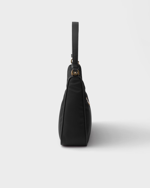 Prada Re-Edition 2005 Re-Nylon and Saffiano mini bag - Black Prada Re-Edition 2005 Re-Nylon and Saffiano mini bag - Black