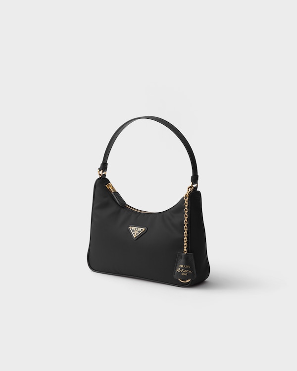 Prada Re-Edition 2005 Re-Nylon and Saffiano mini bag - Black Prada Re-Edition 2005 Re-Nylon and Saffiano mini bag - Black