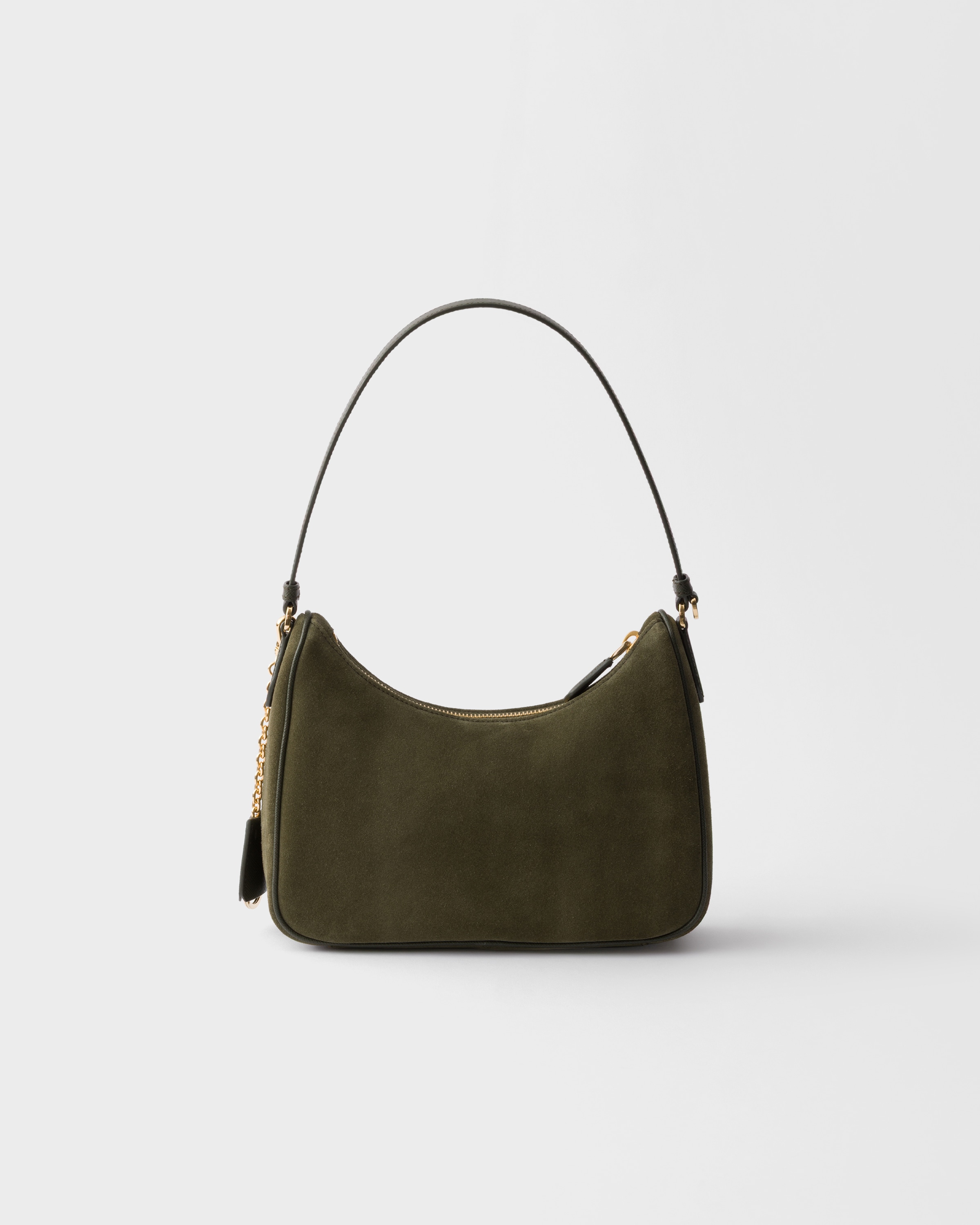 Forest Prada Re-edition 2005 Suede Mini-bag | PRADA - United States