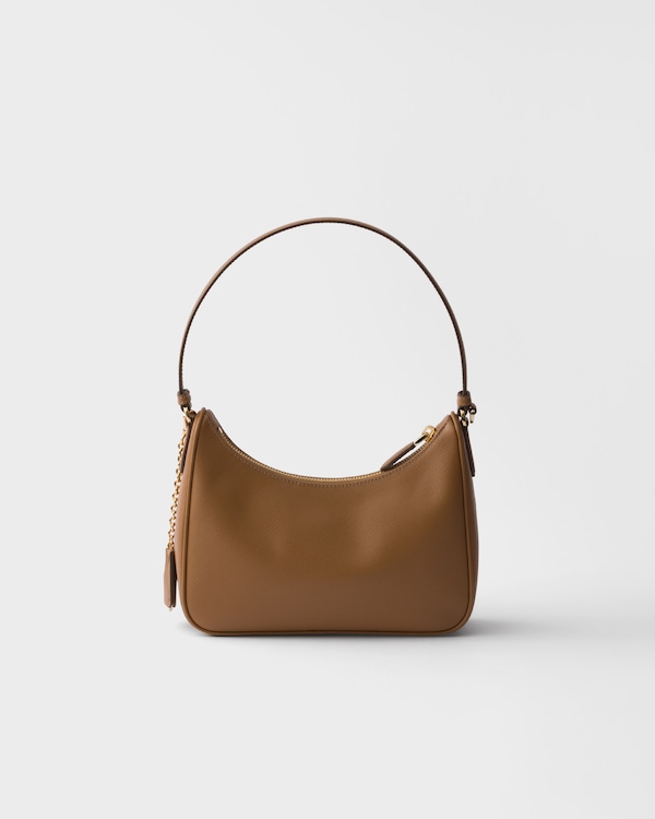 Prada Re-Edition 2005 Saffiano leather mini-bag - Caramel Prada Re-Edition 2005 Saffiano leather mini-bag - Caramel