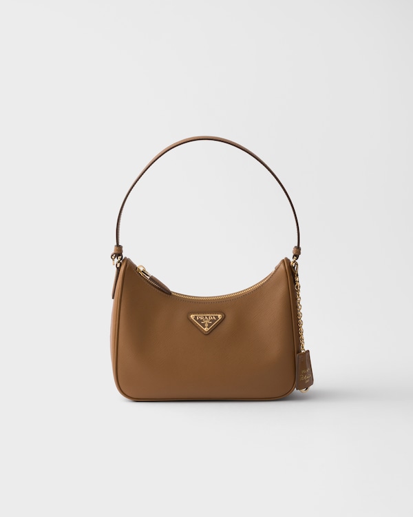 Prada Re-Edition 2005 Saffiano leather mini-bag - Caramel Prada Re-Edition 2005 Saffiano leather mini-bag - Caramel