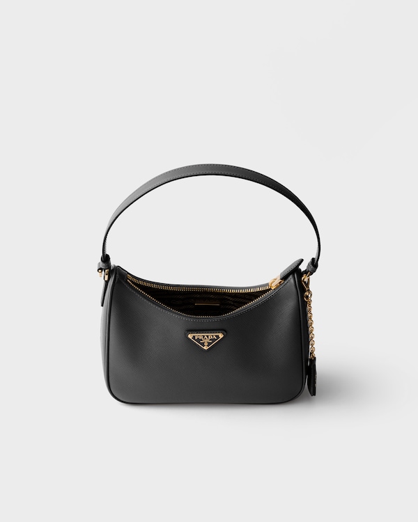 Prada Re-Edition 2005 Saffiano leather mini-bag - Black Prada Re-Edition 2005 Saffiano leather mini-bag - Black