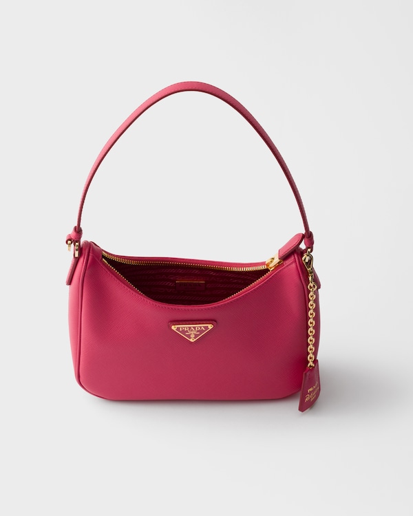 Prada Re-Edition 2005 Saffiano leather mini-bag - Peony Pink Prada Re-Edition 2005 Saffiano leather mini-bag - Peony Pink