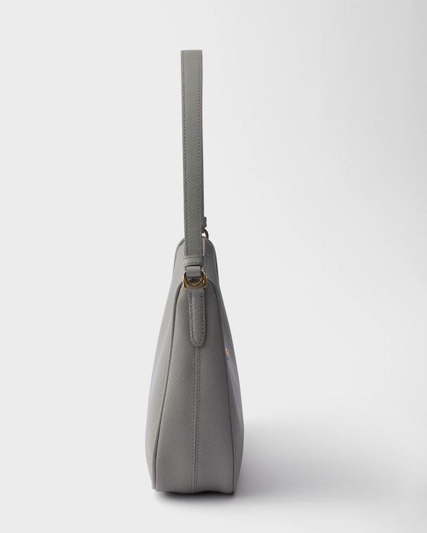 Prada Re-Edition 2005 Saffiano leather mini-bag - Cloudy Gray Prada Re-Edition 2005 Saffiano leather mini-bag - Cloudy Gray