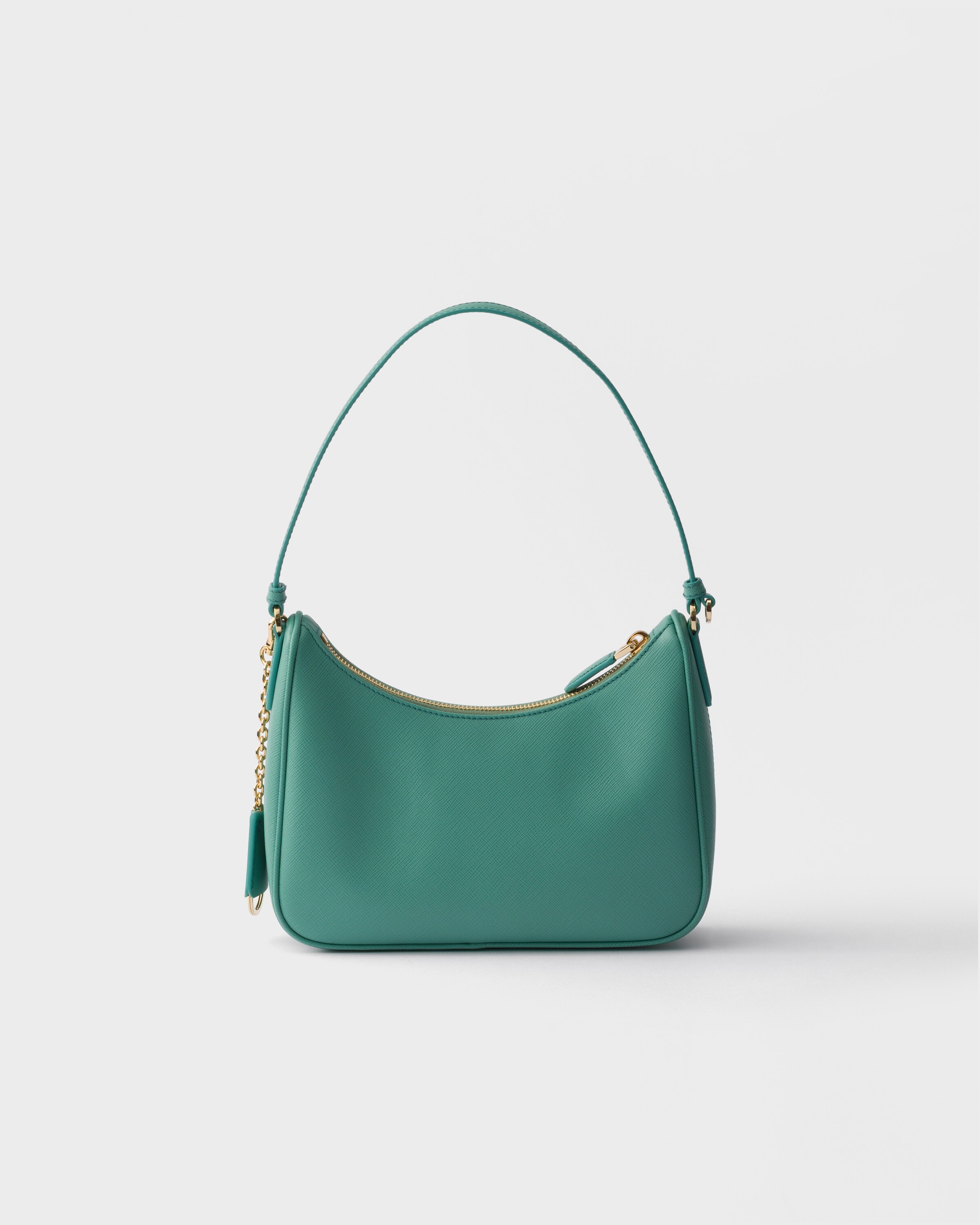 Jade Green Prada Re-edition 2005 Saffiano Leather Mini-bag | PRADA