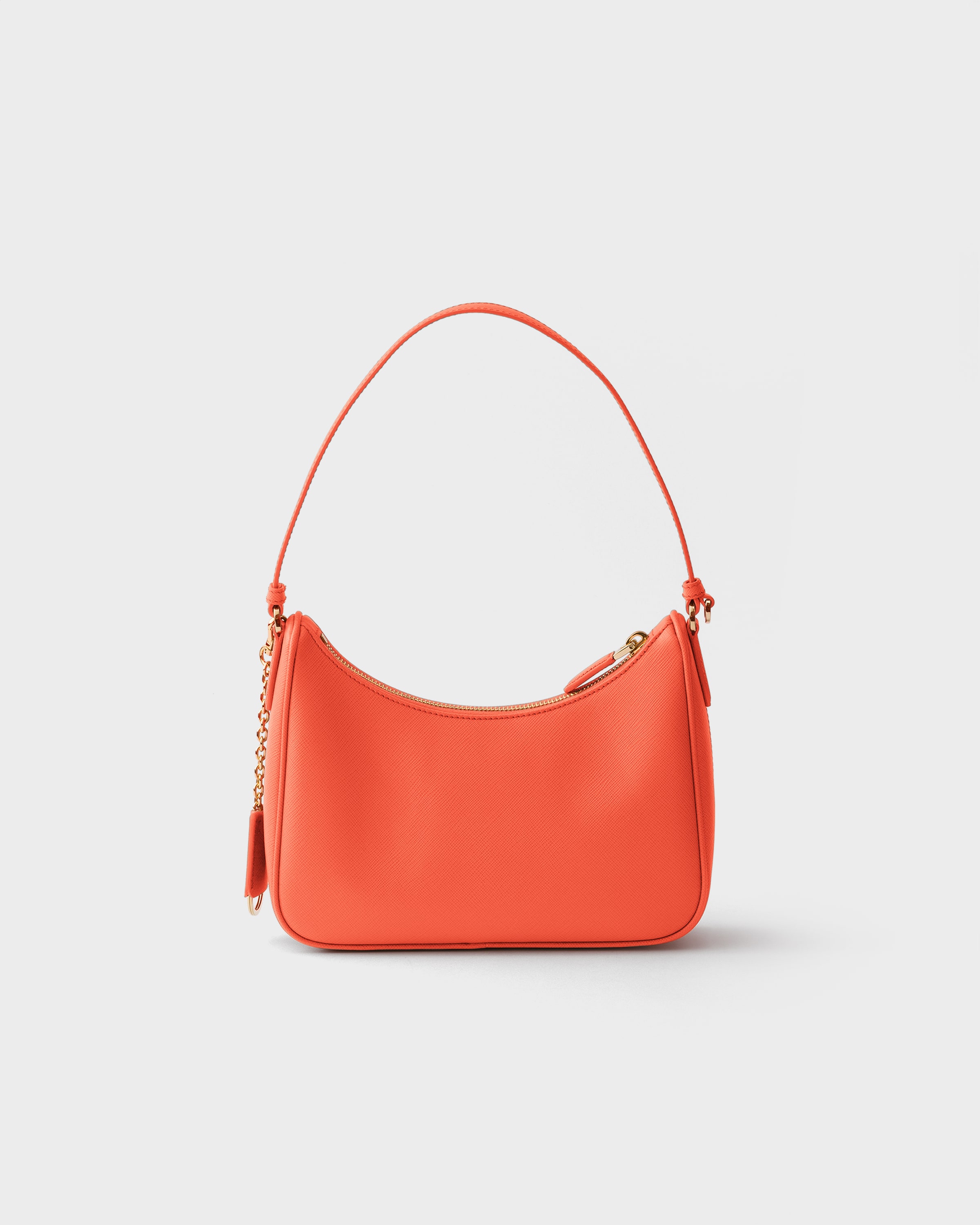 Orange Prada Re-edition 2005 Saffiano Leather Mini-bag | PRADA