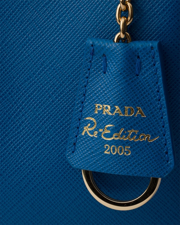 Prada Re-Edition 2005 Saffiano leather mini-bag - Sea Blue Prada Re-Edition 2005 Saffiano leather mini-bag - Sea Blue