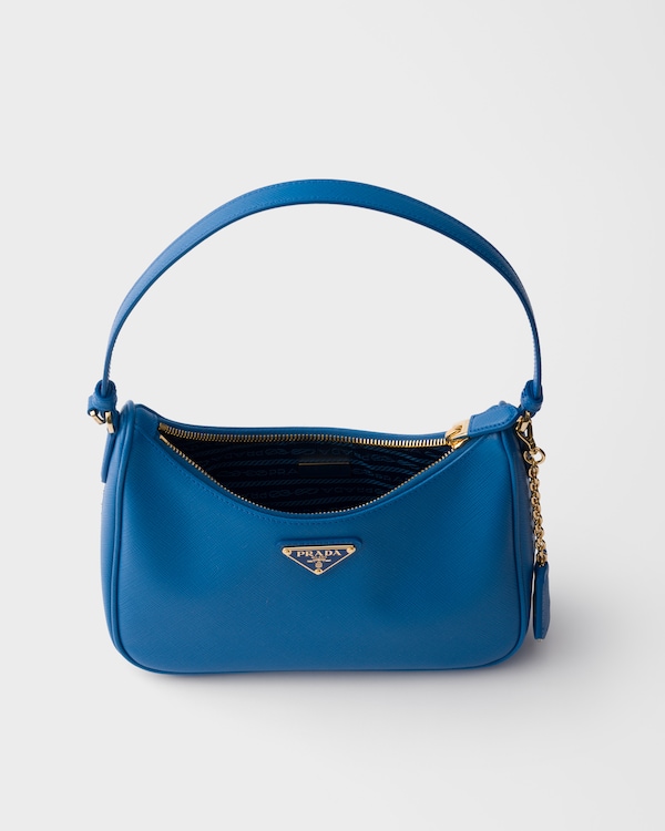 Prada Re-Edition 2005 Saffiano leather mini-bag - Sea Blue Prada Re-Edition 2005 Saffiano leather mini-bag - Sea Blue