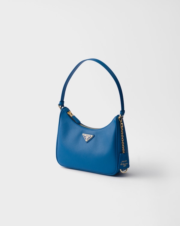 Prada Re-Edition 2005 Saffiano leather mini-bag - Sea Blue Prada Re-Edition 2005 Saffiano leather mini-bag - Sea Blue