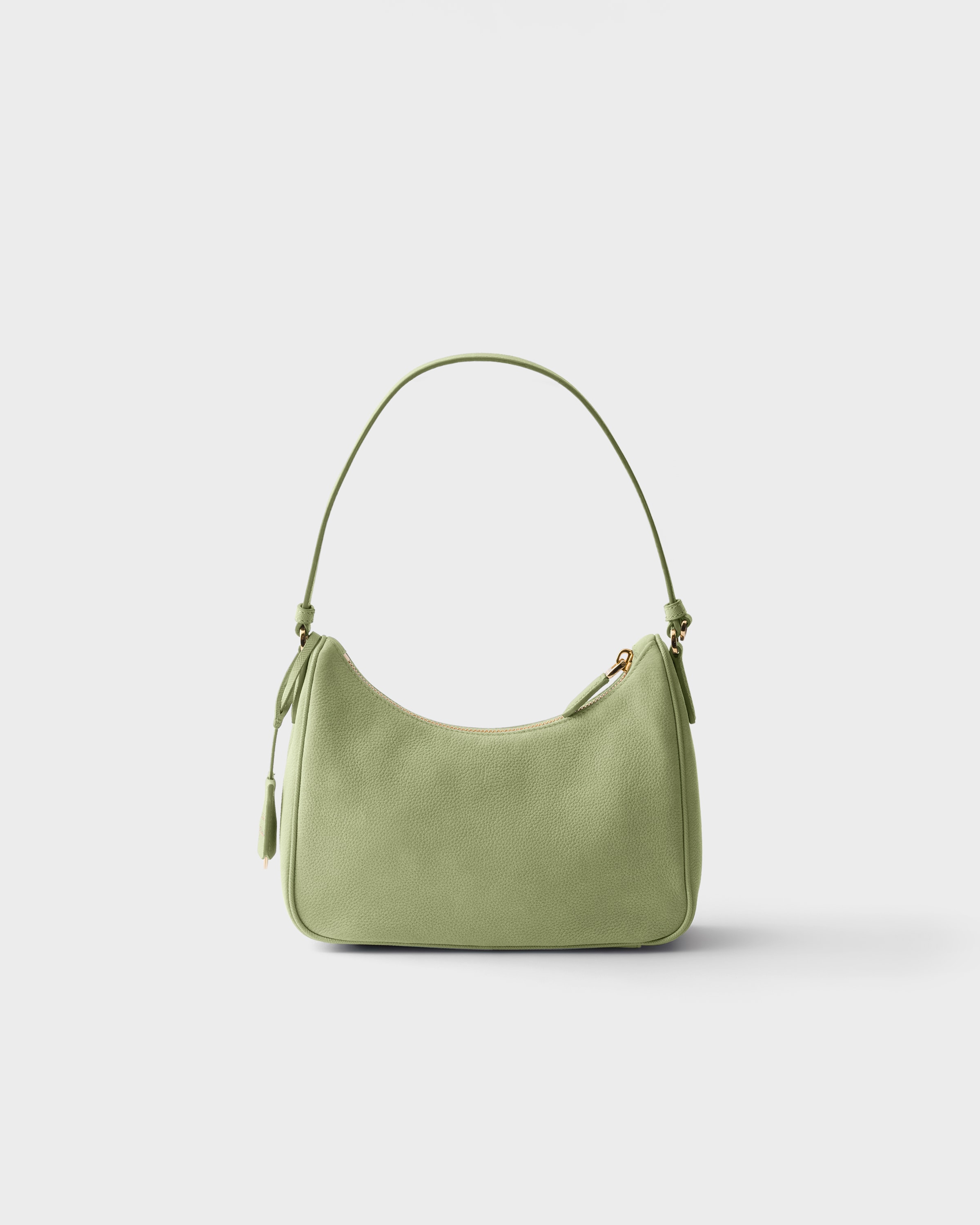 Prada Re-Edition 2005 Nubuk ve Saffiano Deri Mini Çanta Agave