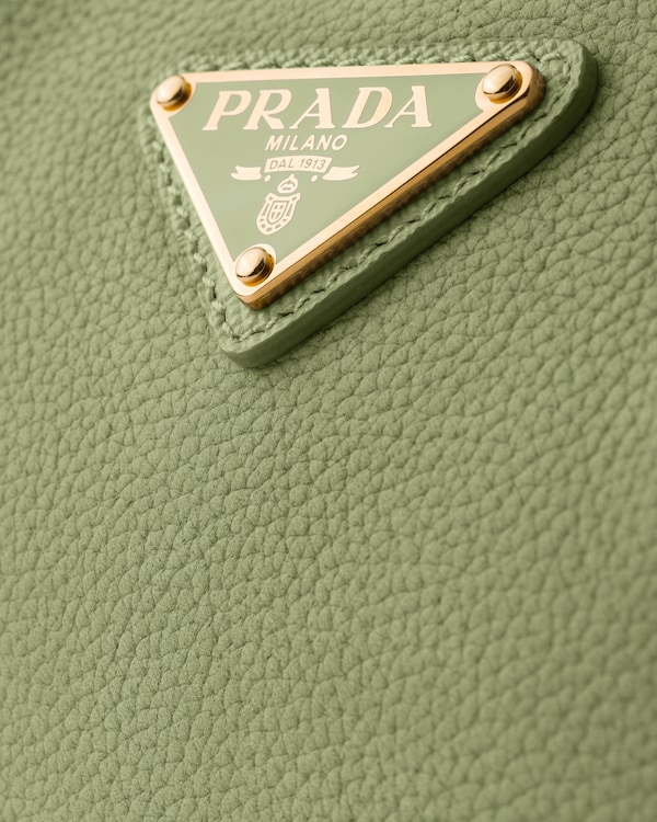 Prada Re-Edition 2005 nubuck and Saffiano leather mini-bag - Agave Prada Re-Edition 2005 nubuck and Saffiano leather mini-bag - Agave