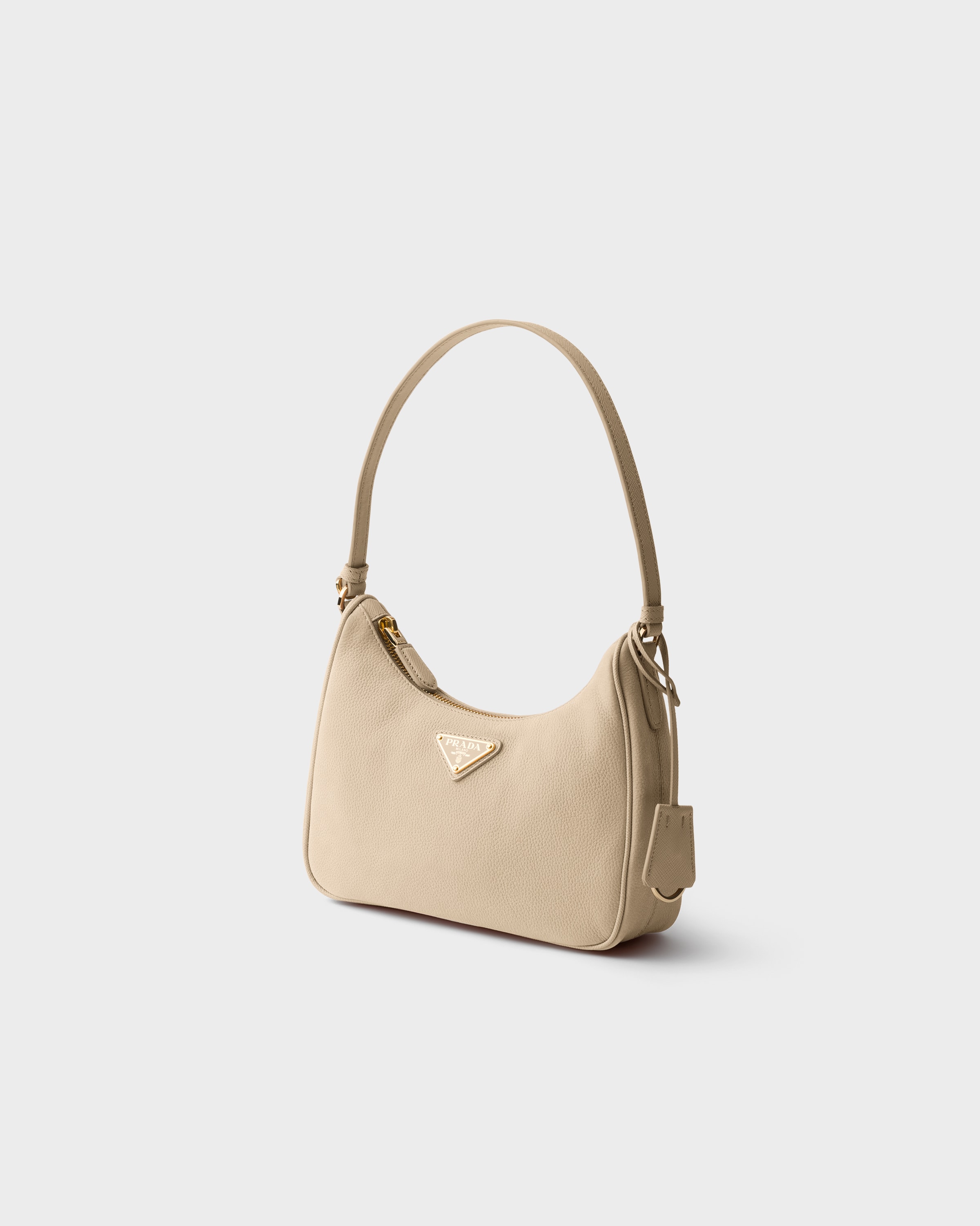 Desert Beige Prada Re-Edition 2005 nubuck and Saffiano leather