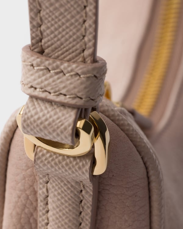 Prada Re-Edition 2005 nubuck and Saffiano leather mini-bag - Water Lily Prada Re-Edition 2005 nubuck and Saffiano leather mini-bag - Water Lily