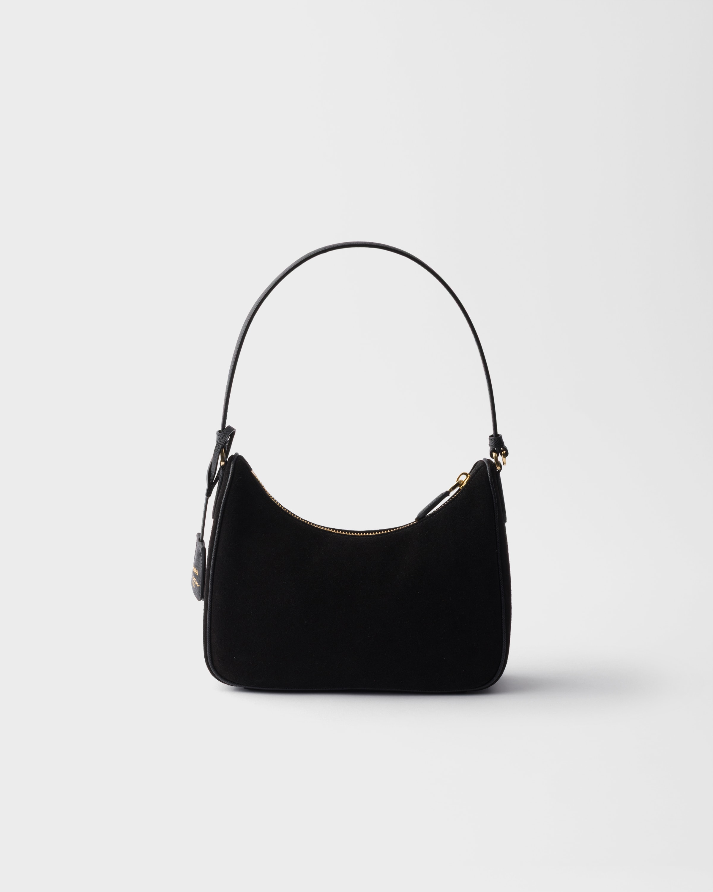 Black Prada Re-edition 2005 Suede Mini-bag | PRADA - United States