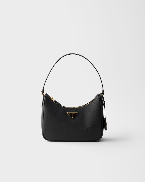 Prada Re-Edition 2005 Saffiano leather mini-bag - Black Prada Re-Edition 2005 Saffiano leather mini-bag - Black