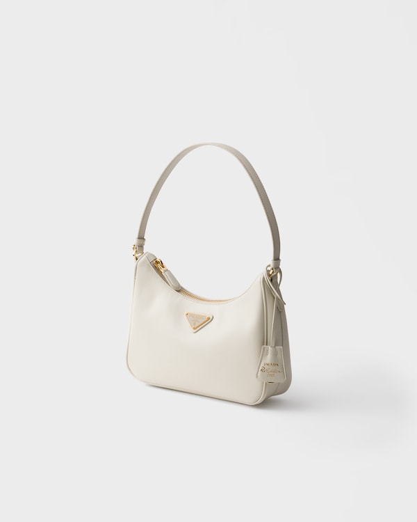 Prada Re-Edition 2005 Saffiano leather mini-bag - Chalk White Prada Re-Edition 2005 Saffiano leather mini-bag - Chalk White